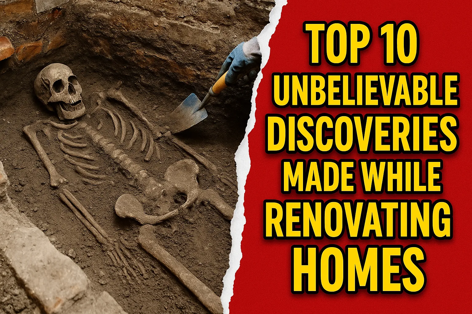 Top 10 Unbelievable Discoveries Made While Renovating Homes